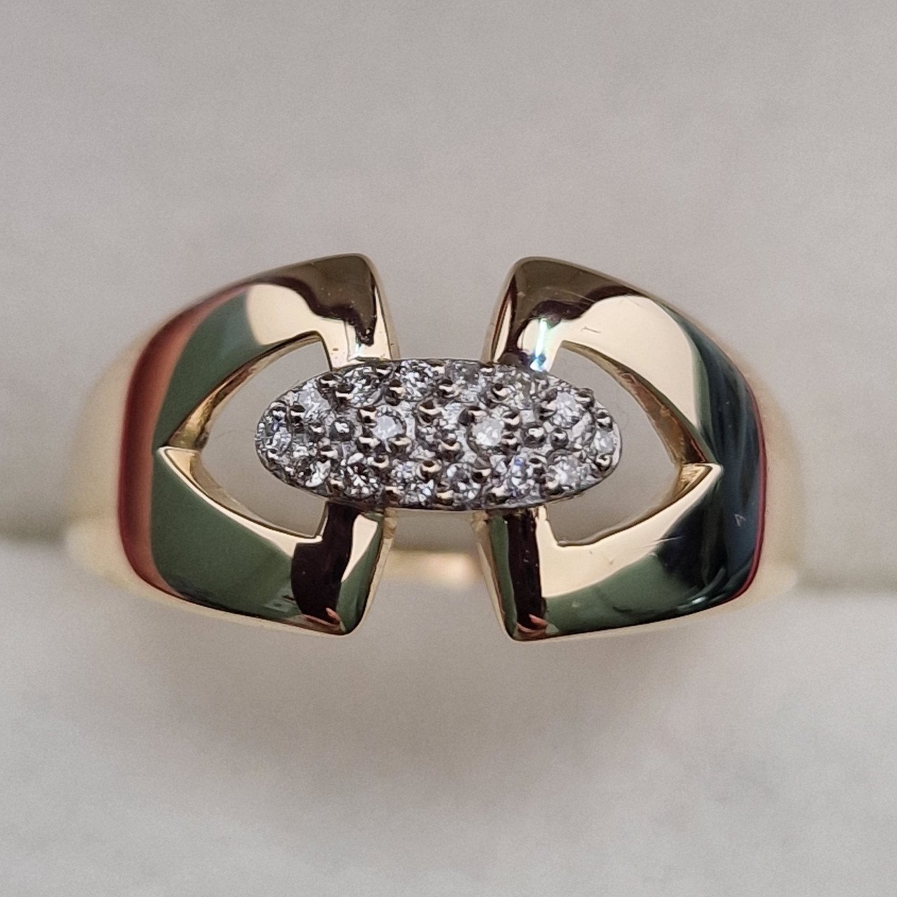 Кольцо Deimantas 103188069 17р 1,79гр 0,080ct. купить,NaN