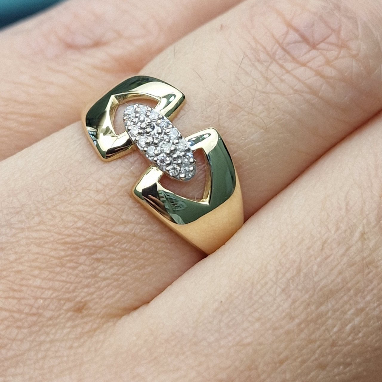 Кольцо Deimantas 103188069 17р 1,79гр 0,080ct. купить,NaN