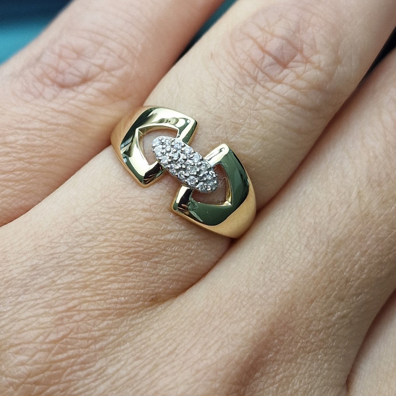 Кольцо Deimantas 103188069 17р 1,79гр 0,080ct. купить,NaN