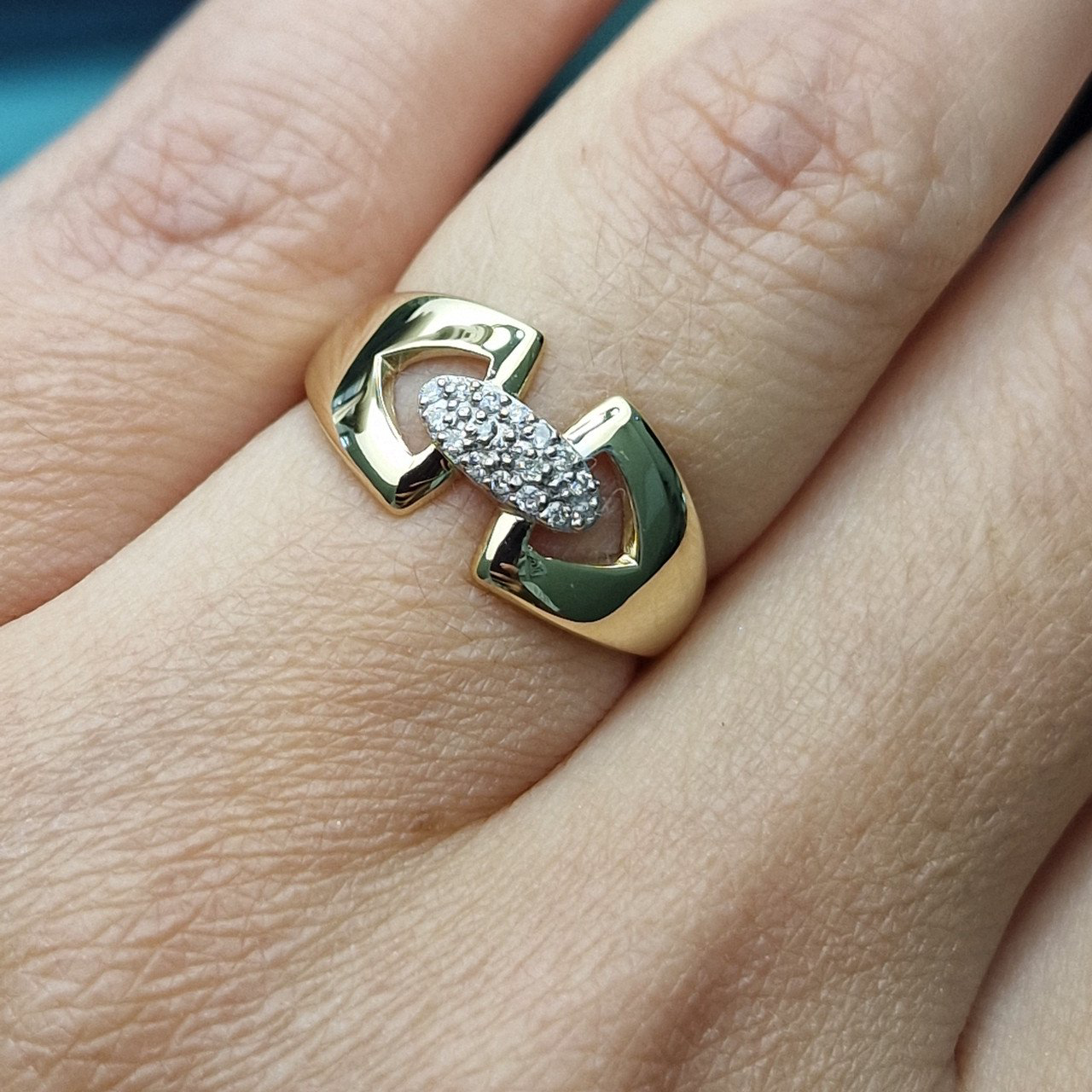 Кольцо Deimantas 103188069 17р 1,79гр 0,080ct. купить,NaN