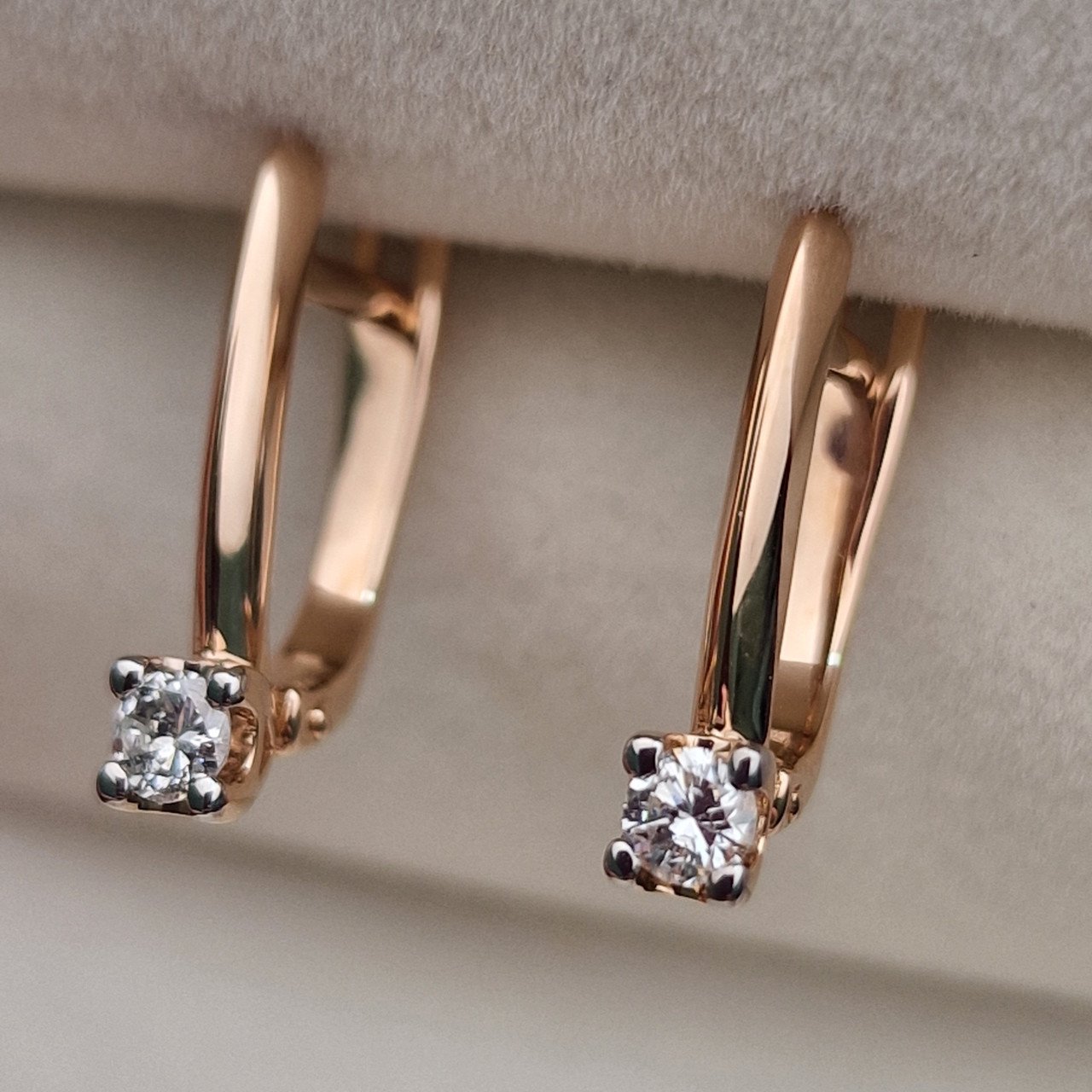 Серьги Deimantas 103188953 2,14гр 0,204ct. купить,NaN