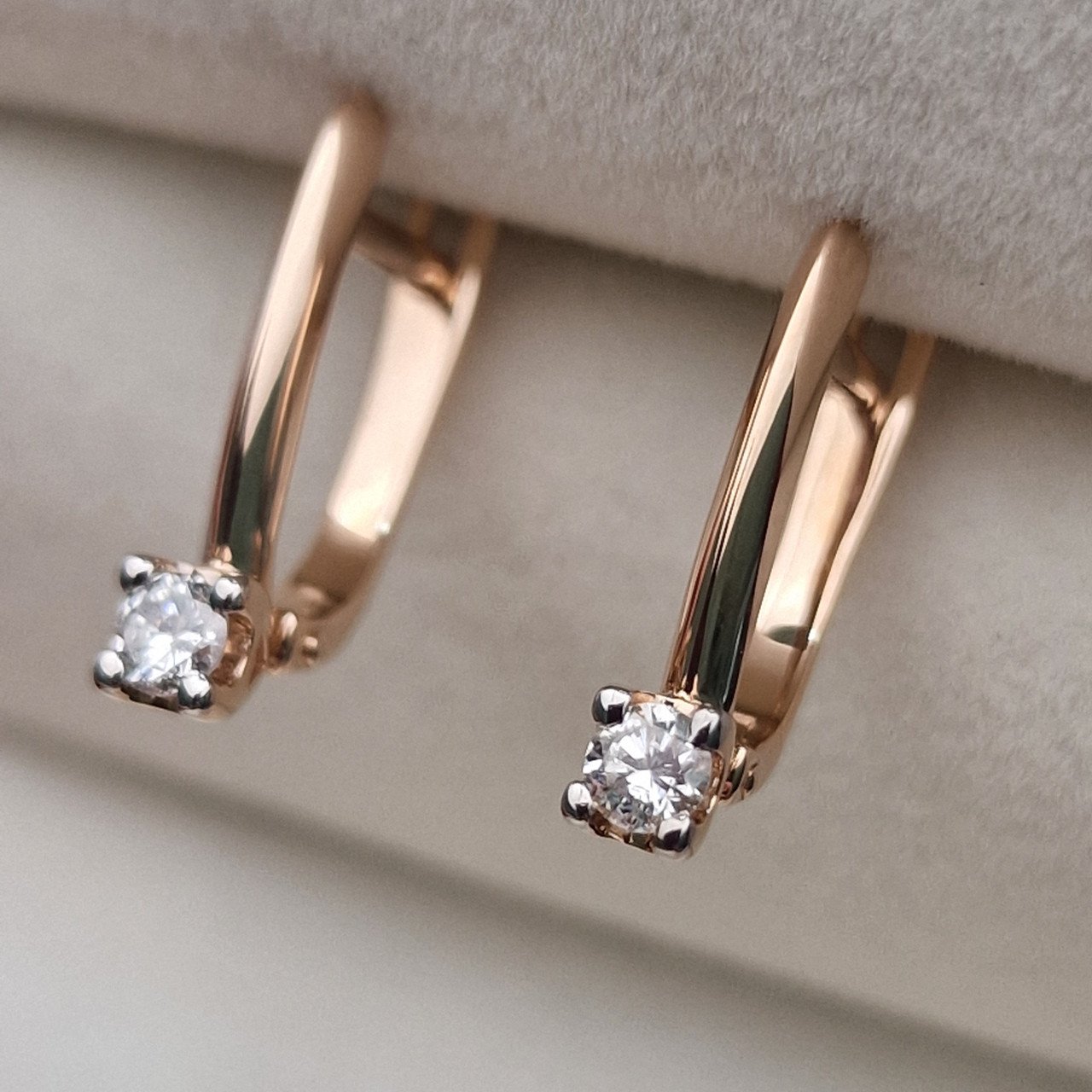 Серьги Deimantas 103188953 2,14гр 0,204ct. купить,NaN