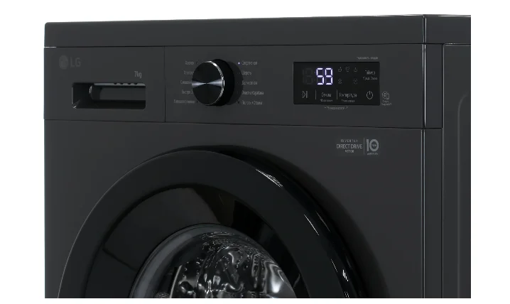 Стиральная машина LG F2Y1HS6J черная - ForteMarket Стиральная машина LG F2Y1HS6J черная купить,0