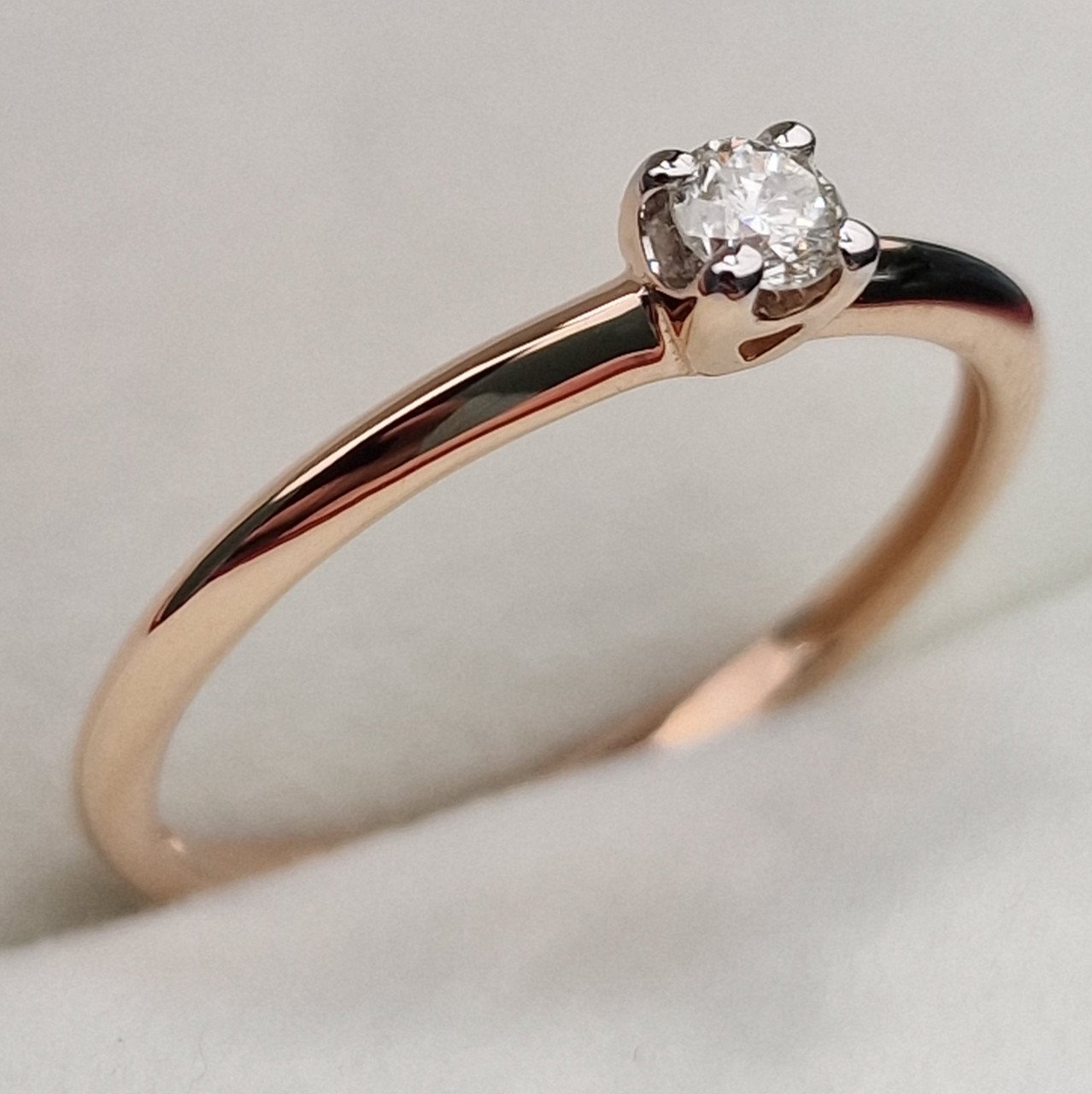 Кольцо Deimantas 103188244 17р 1,34гр 0,122ct. купить,NaN