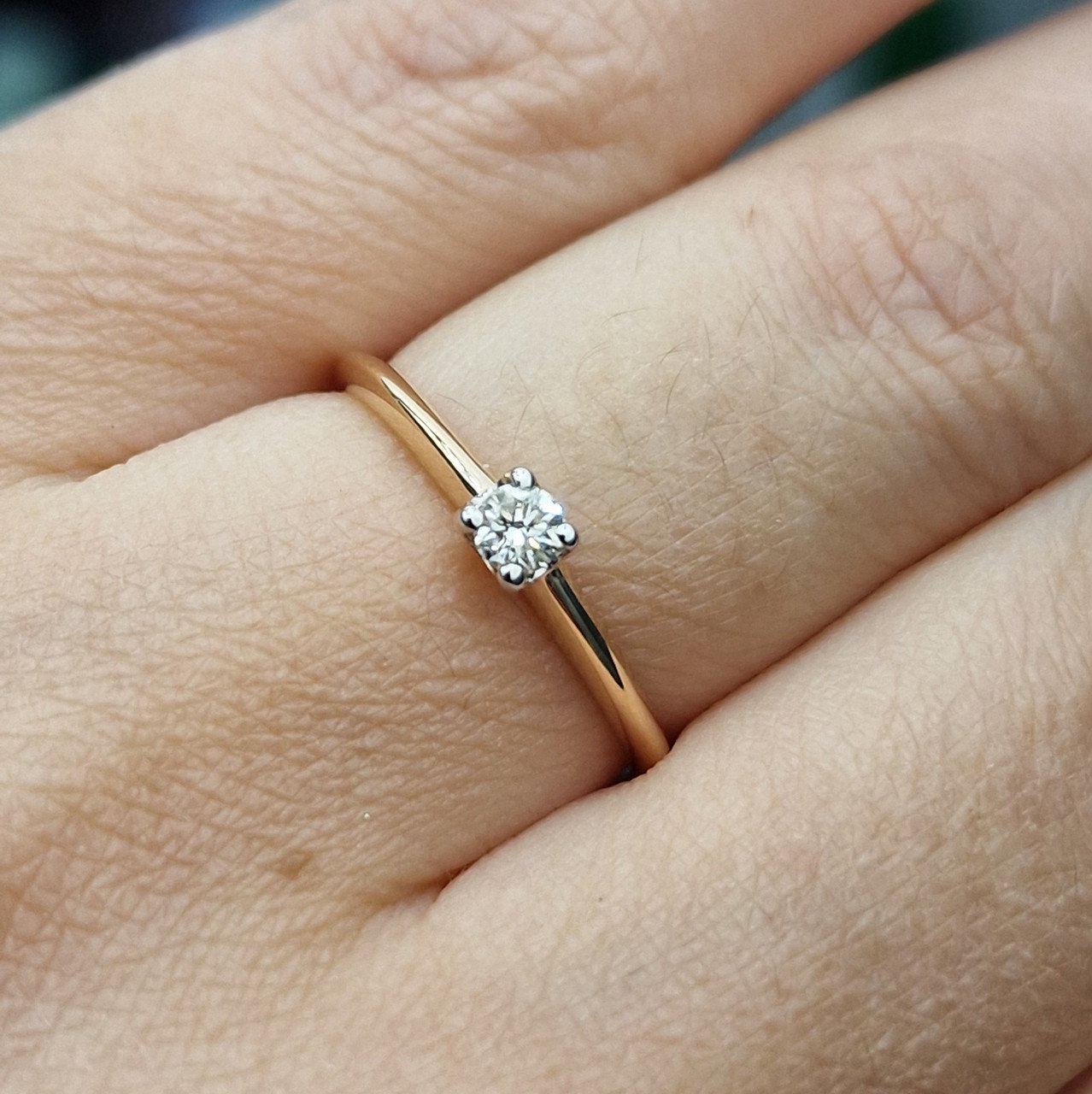 Кольцо Deimantas 103188244 17р 1,34гр 0,122ct. купить,NaN