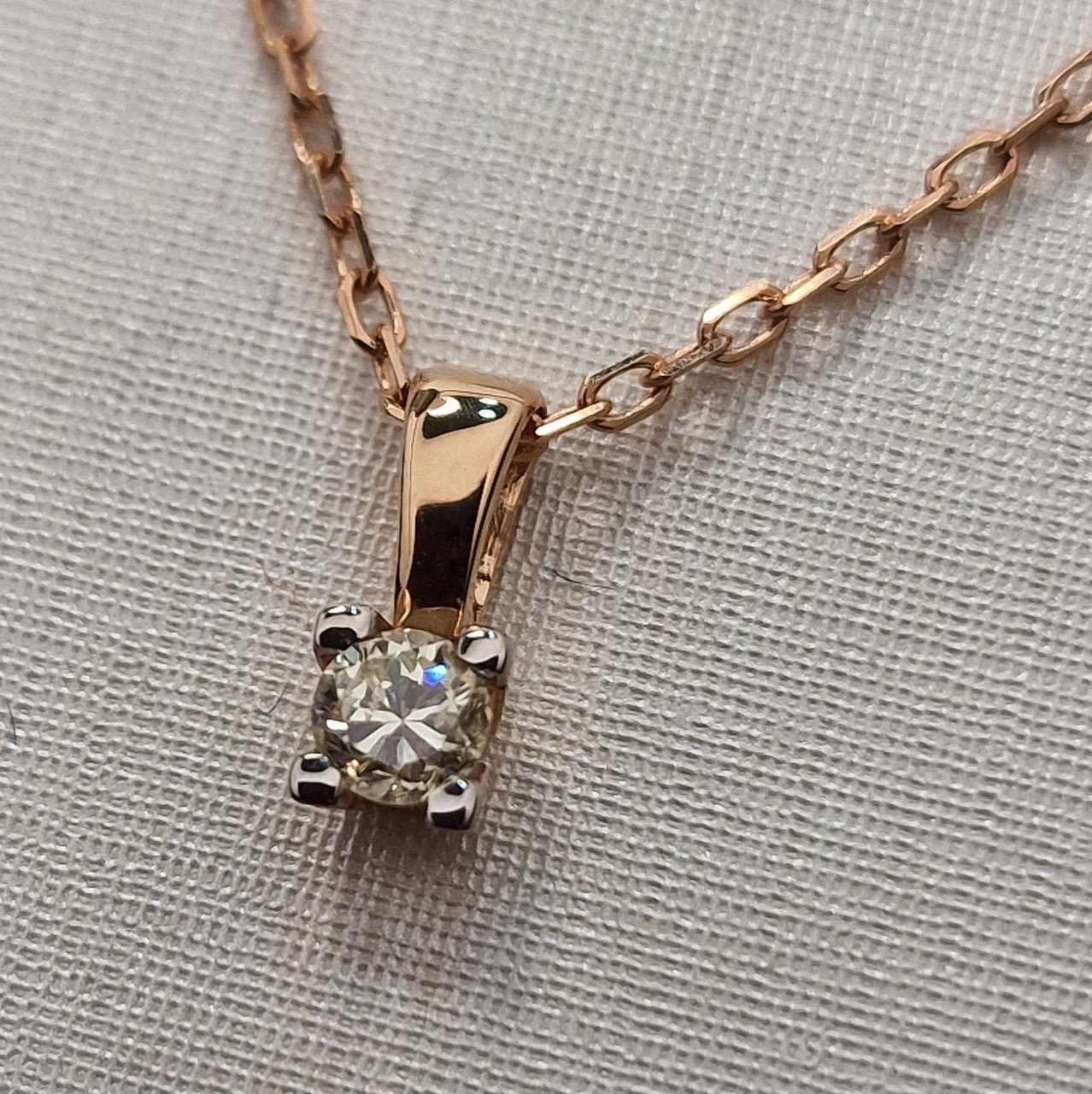Колье Deimantas 103189162 45см 0,44гр 0,18ct. купить,NaN