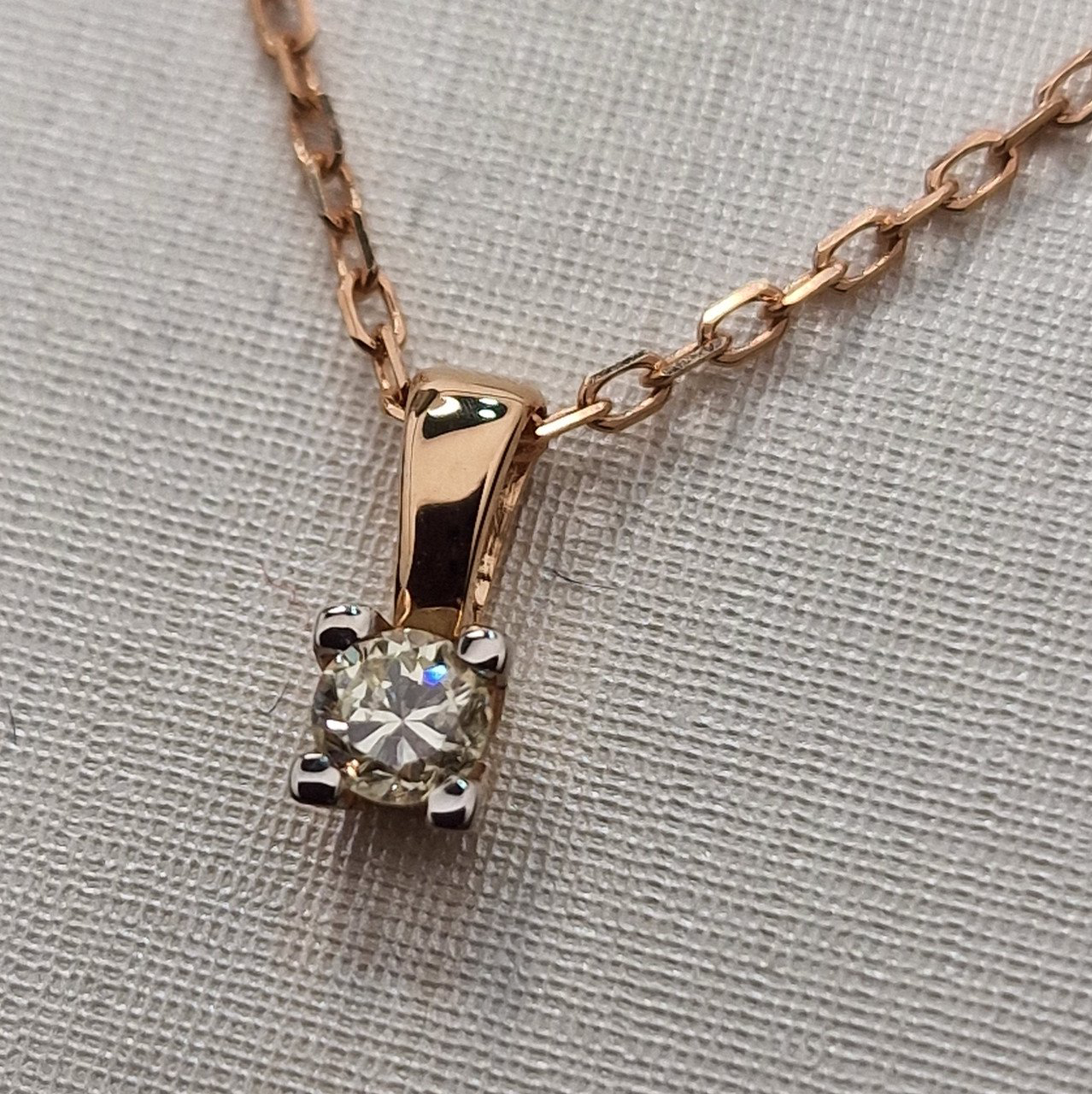 Колье Deimantas 103189162 45см 0,44гр 0,18ct. купить,NaN