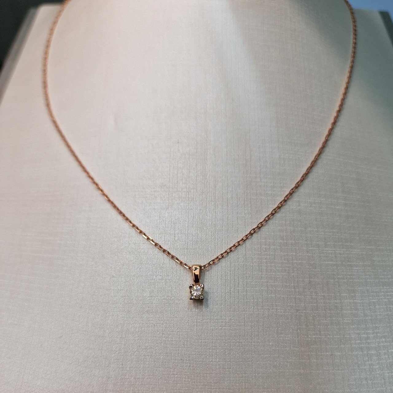 Колье Deimantas 103189162 45см 0,44гр 0,18ct. купить,NaN