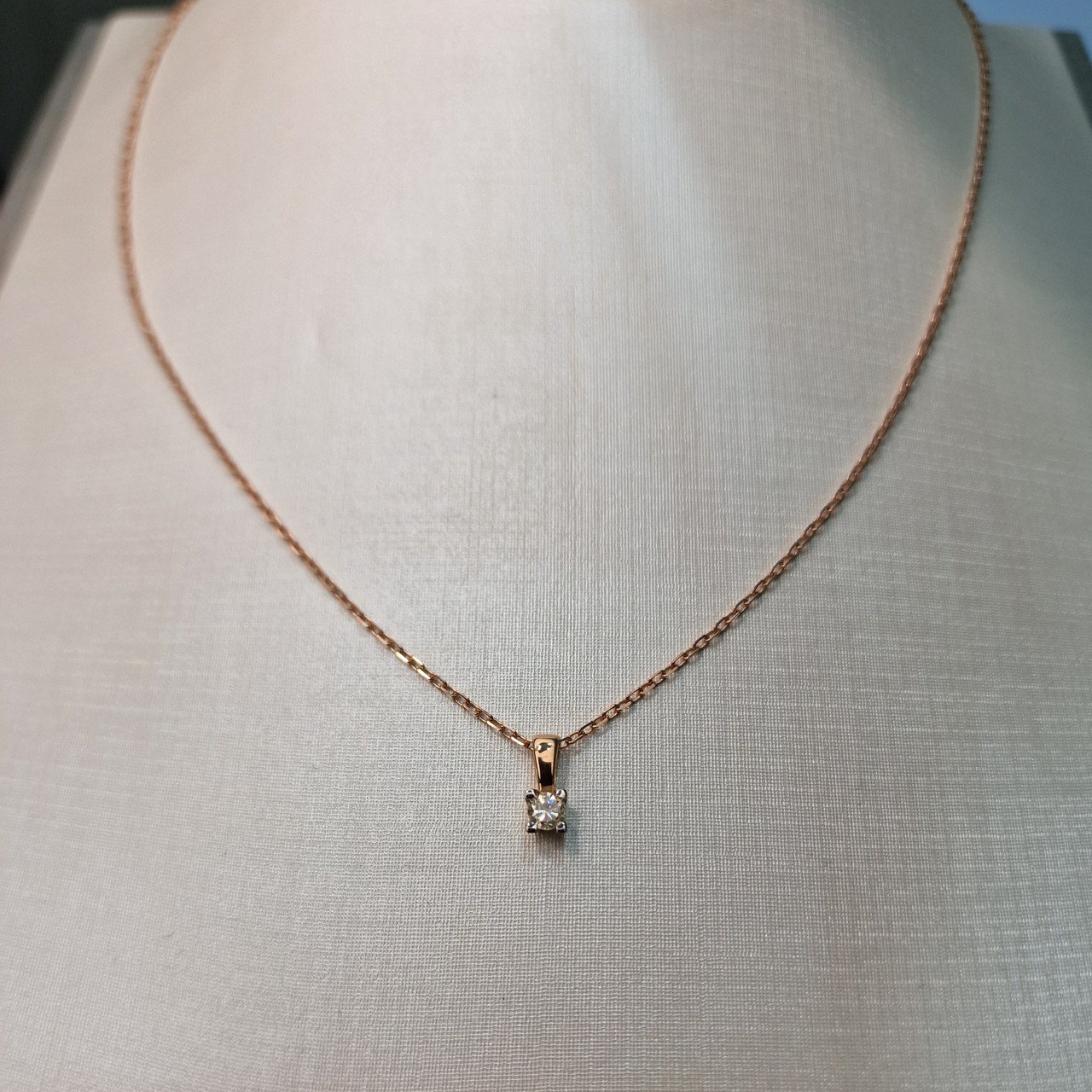 Колье Deimantas 103189162 45см 0,44гр 0,18ct. купить,NaN