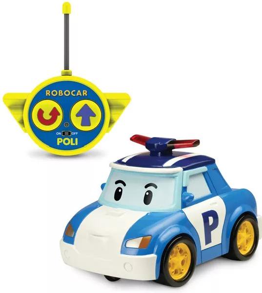 Радиоуправляемая машинка Silverlit Robocar Poli Поли 83187 синяя купить,NaN