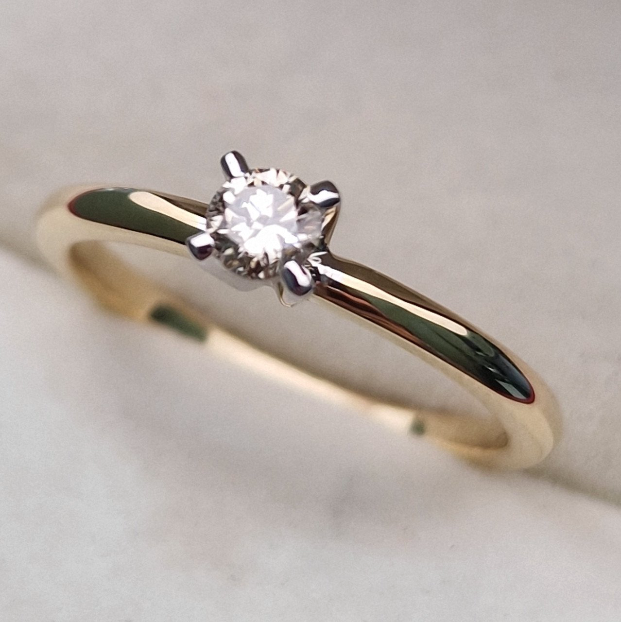 Кольцо Deimantas 102926390 15,5р 2,04гр 0,15ct. купить,NaN