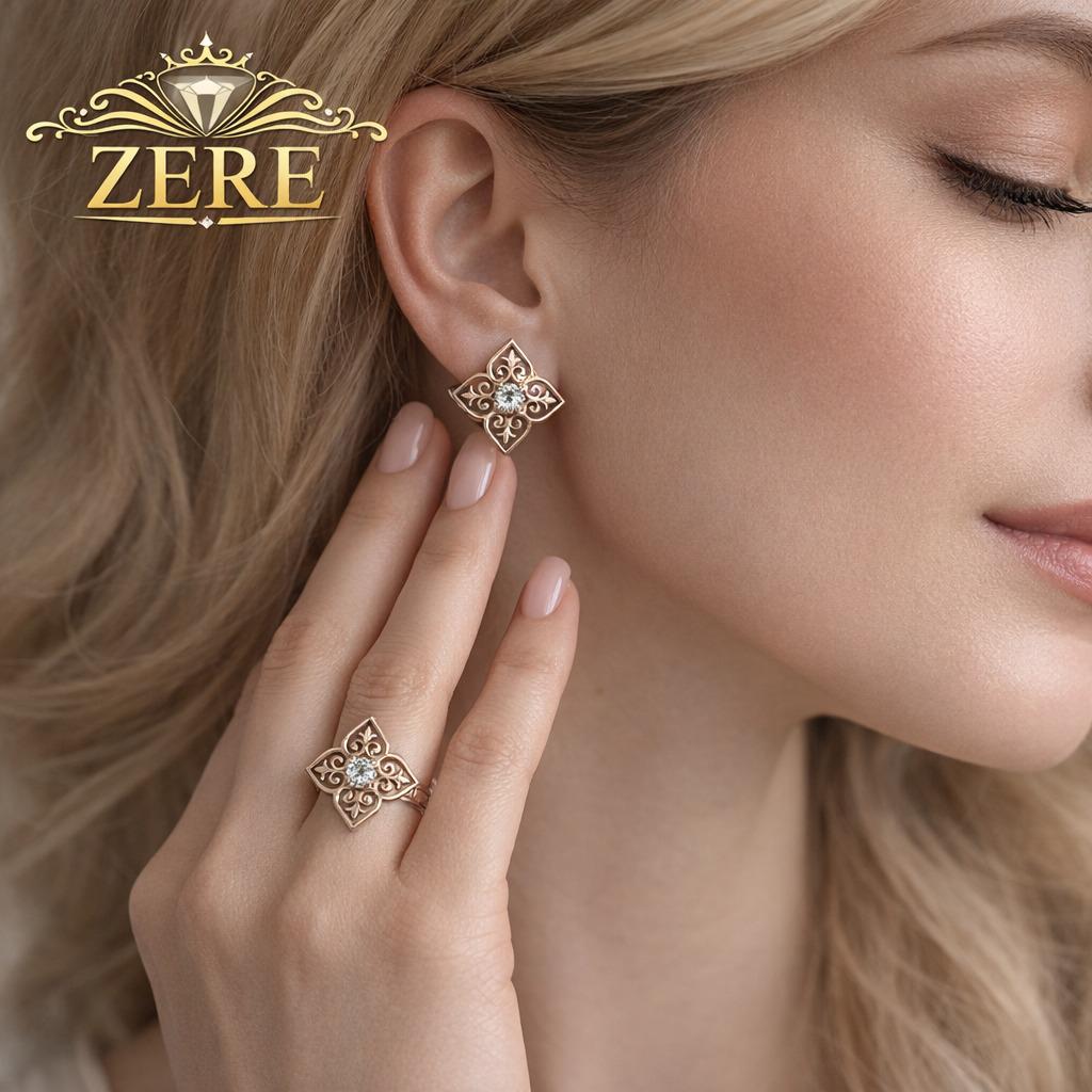 Комплект Zere ZR070409 серебро 9.05гр 18р купить,34100