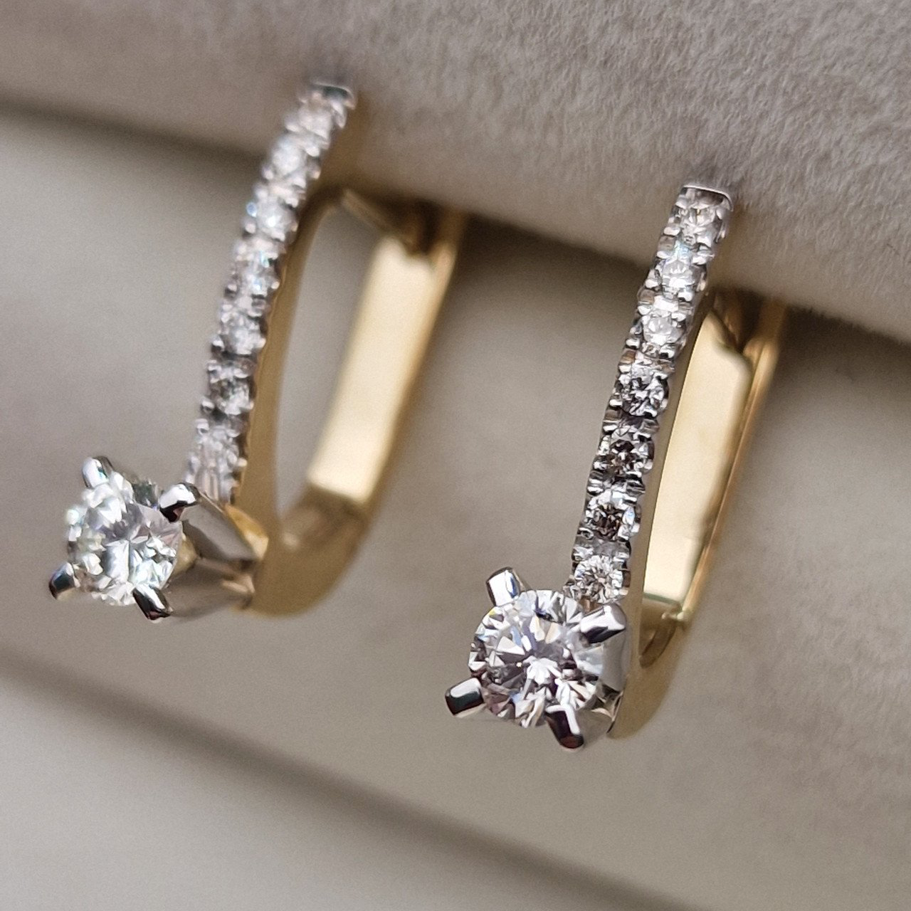Серьги Deimantas 102926466 3,02гр 0,48ct. купить,NaN