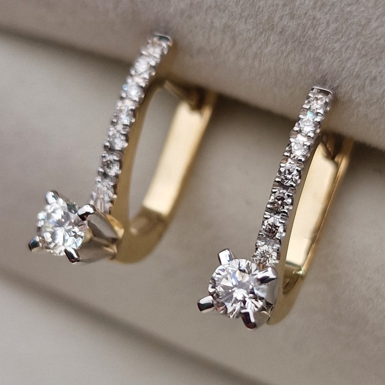 Серьги Deimantas 102926466 3,02гр 0,48ct. купить,NaN