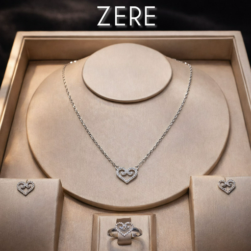 Комплект Zere ZR070405 серебро 4.5гр 18р