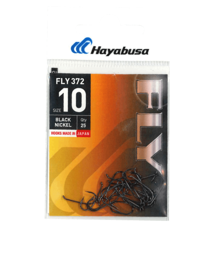 Крючки для рыбалки Hayabusa FLY372 BN Loose-12 25шт