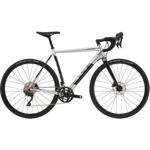 Велосипед Cannondale 700 M CAADX 1 - 2021 51MRC черно-серый купить,NaN