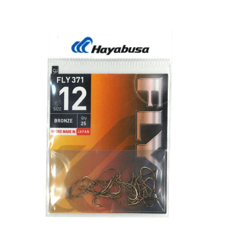 Крючки для рыбалки Hayabusa FLY371 Bronze LO-10 25шт