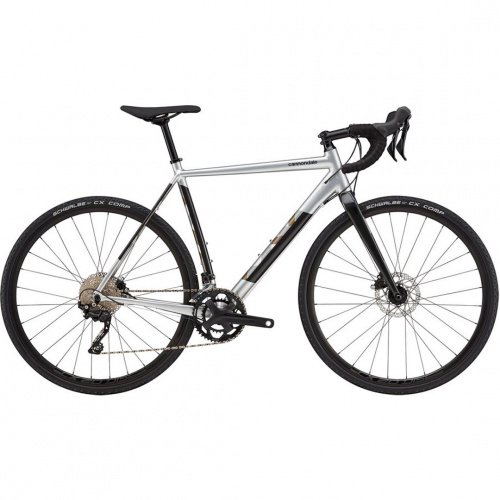Велосипед Cannondale 700 M CAADX 1 - 2021 54 MRC черно-серый купить,NaN