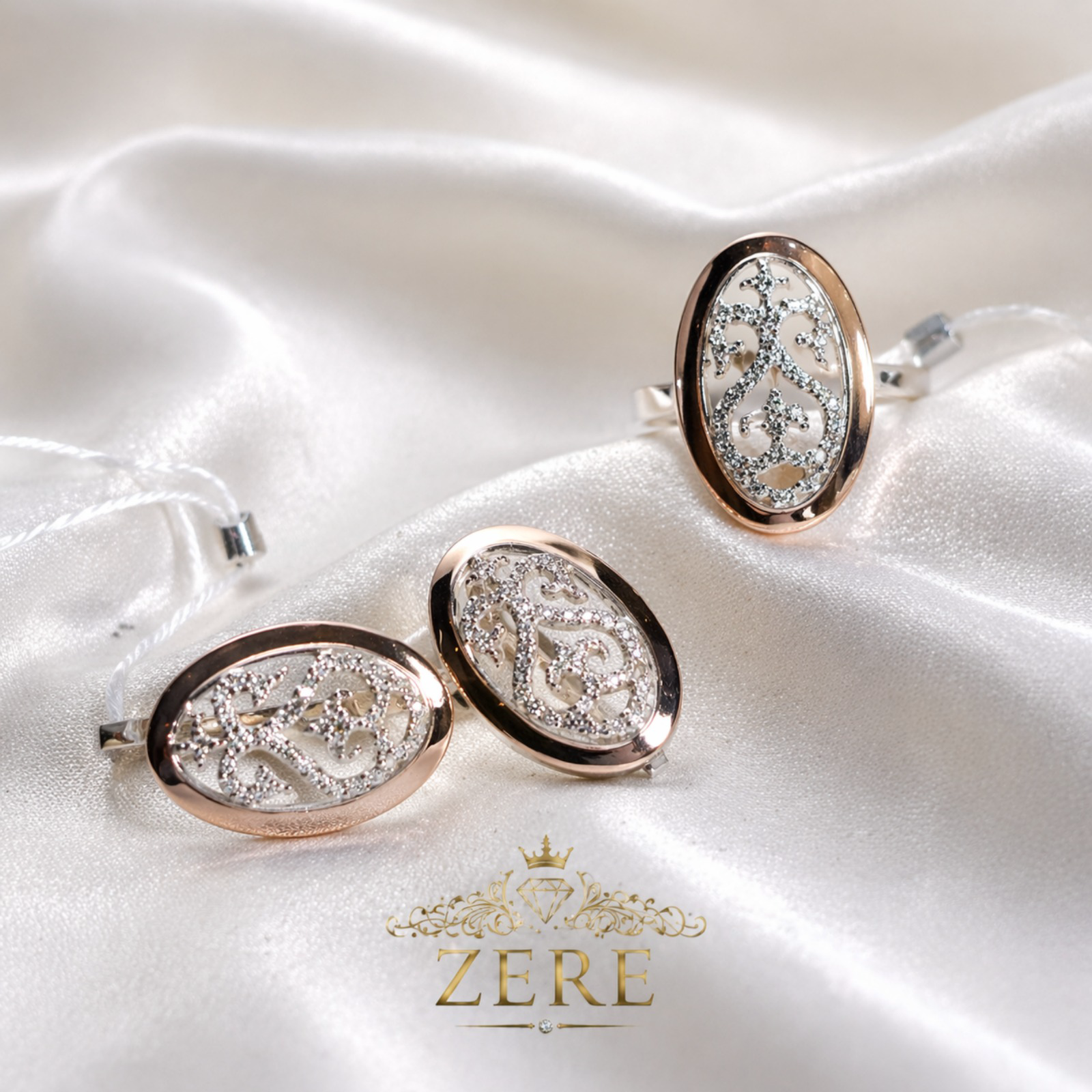 Серьги Zere ZR070427 серебро 10гр 19р купить,34100