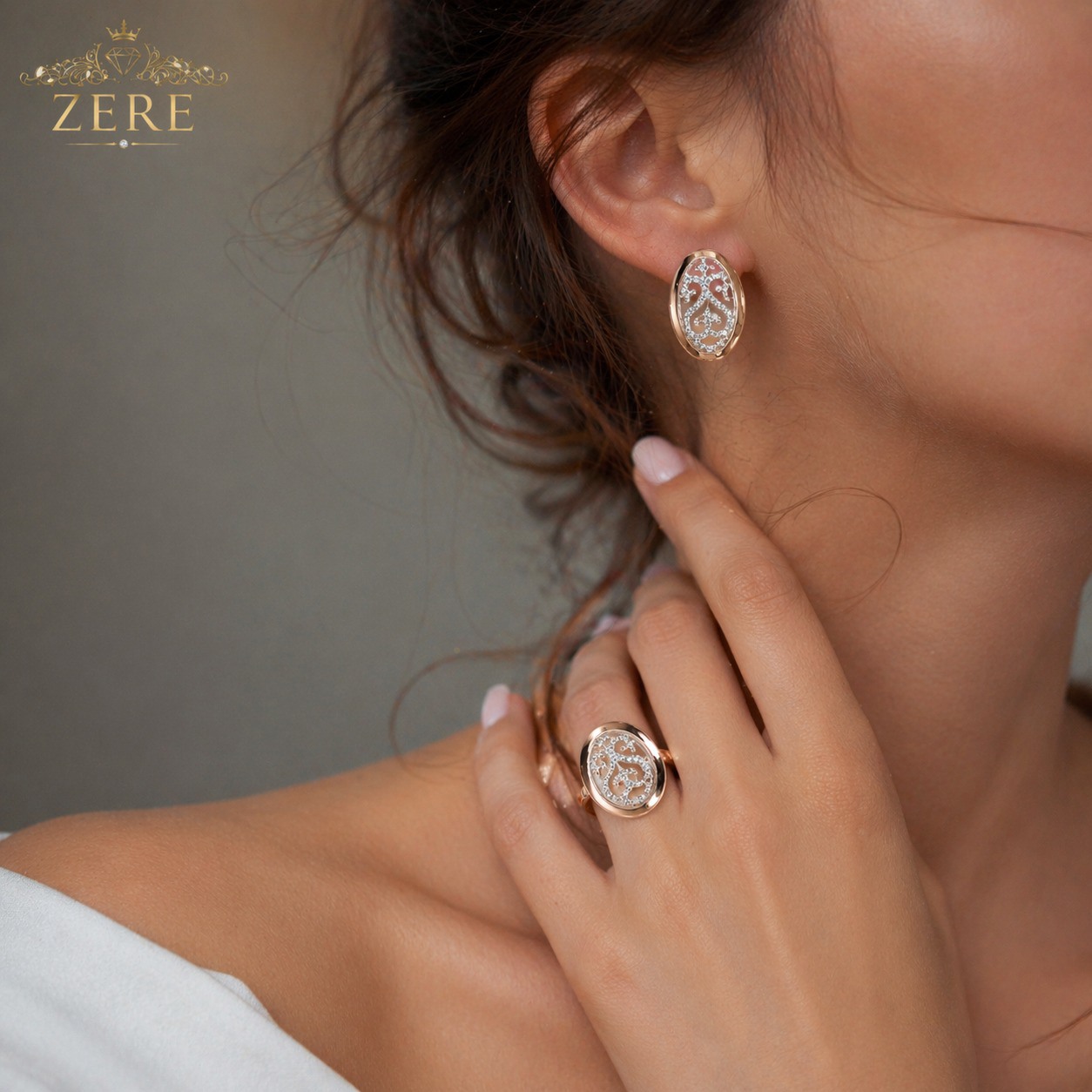 Серьги Zere ZR070427 серебро 10гр 19р купить,34100