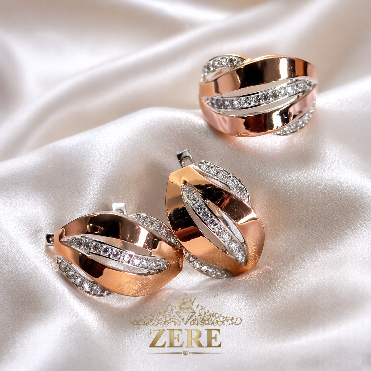 Комплект Zere ZR070425 серебро 10.78гр 19р купить,34090