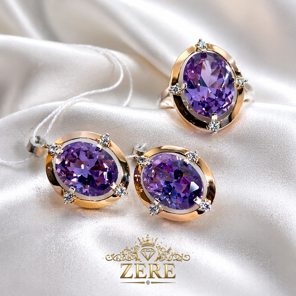 Комплект Zere ZR070418 серебро 12гр 18р купить,43100