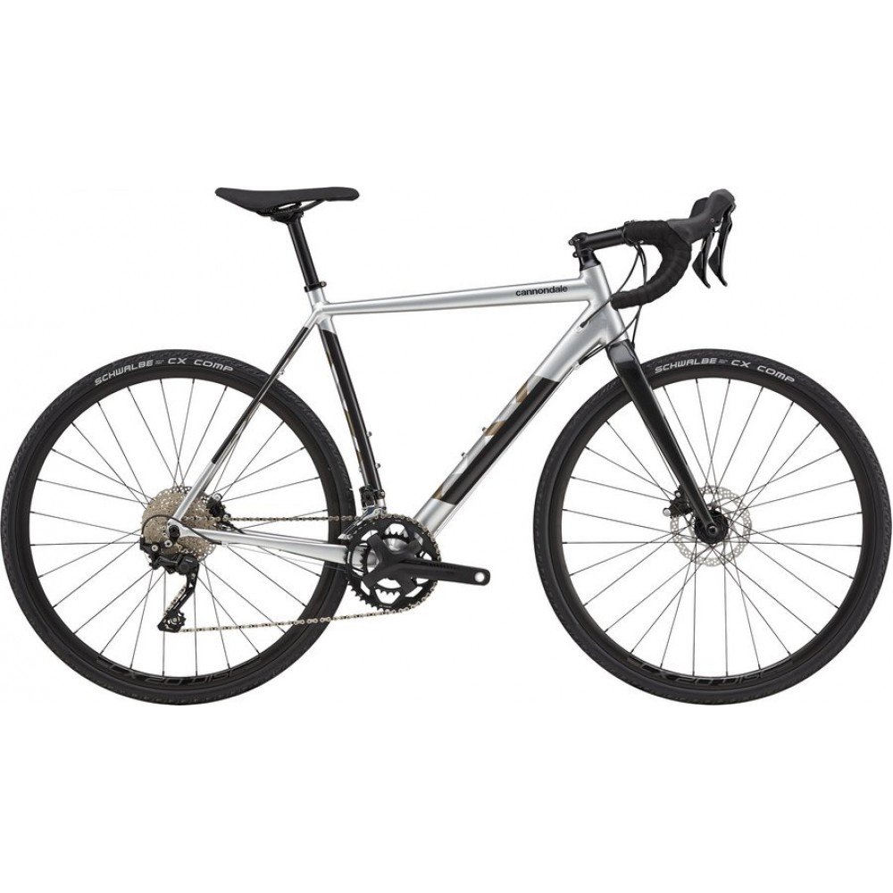 Велосипед  Cannondale 700 M CAADX 1 - 2021 56 MRC черно-серый купить,NaN