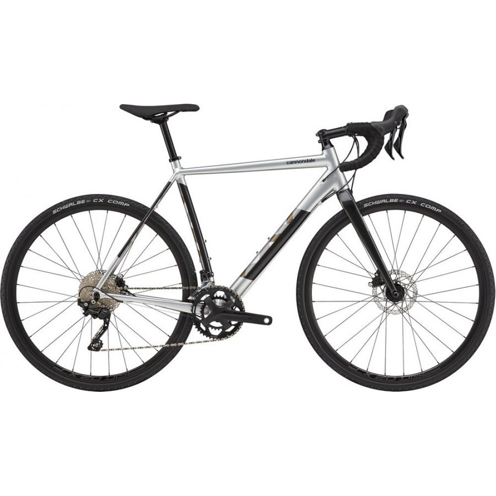 Велосипед  Cannondale 700 M CAADX 1 - 2021 56 MRC черно-серый купить,NaN