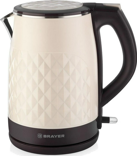 Электрический чайник Brayer BR1040WH бежевый
