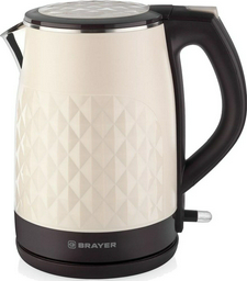 Электрический чайник Brayer BR1040WH бежевый