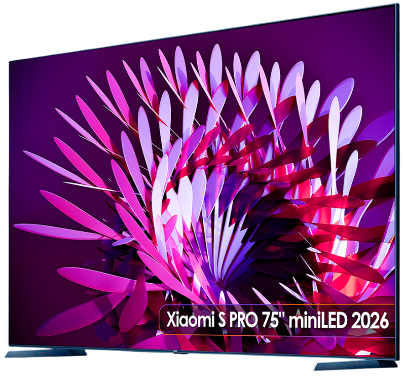 Телевизор Xiaomi S Pro 75" L75MC-SP QD-Mini LED 4K UHD Black