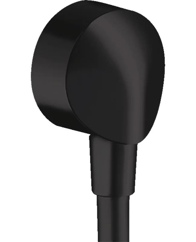 Подключение для душевого шланга Hansgrohe FixFit E 27454670 черный купить,37900