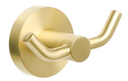 Крючок двойной Fixsen Comfort Gold FX-87005A 5×9×5см золото 