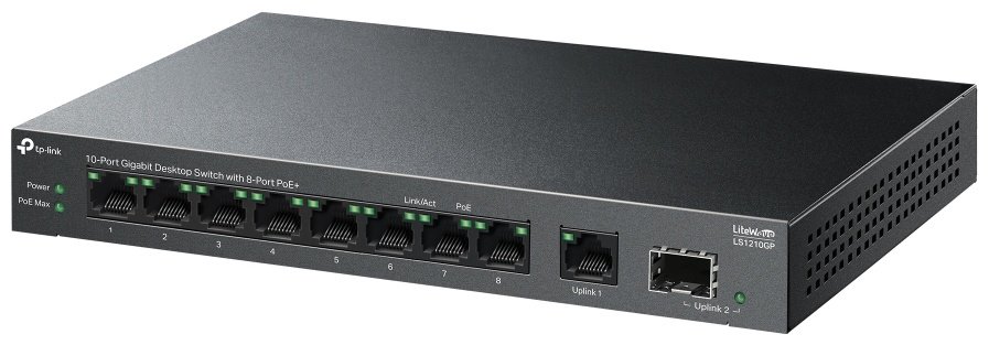 Коммутатор TP-LINK LS1210GP купить,NaN