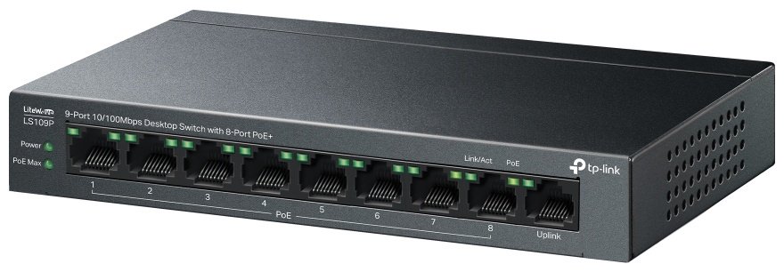 Коммутатор TP-LINK LS109P