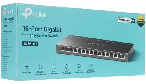 Коммутатор TP-LINK TL-SG116E