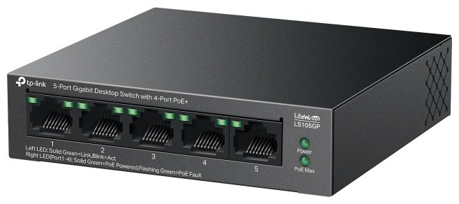 Коммутатор TP-LINK LS105GP(UN)