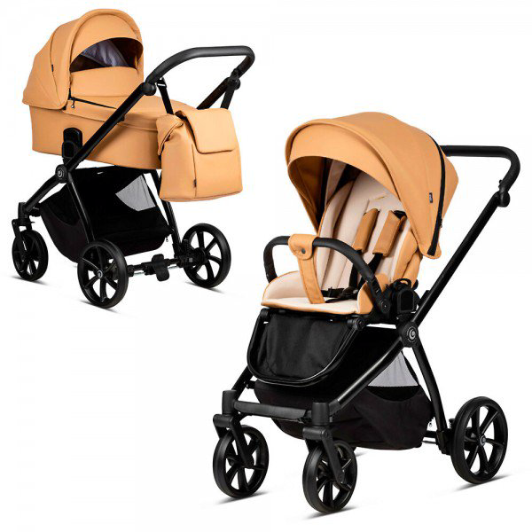 Коляска 2 в 1 Tutis Mio Leather Camel купить,NaN
