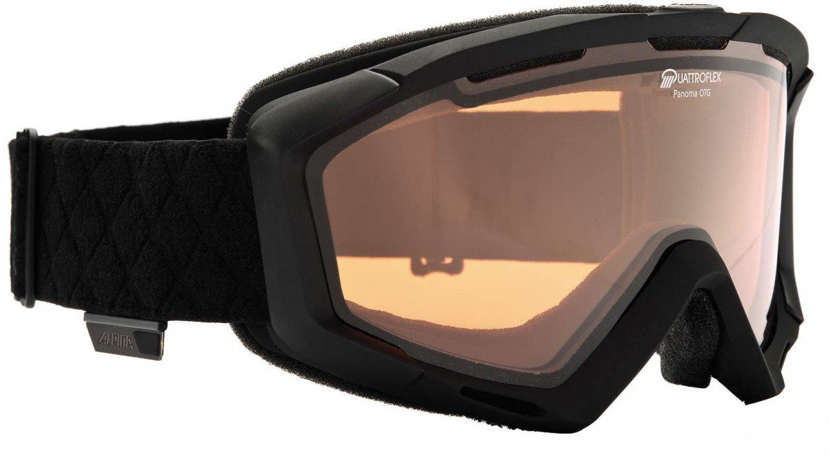 Маска горнолыжная Alpina Panoma QH Black купить,NaN