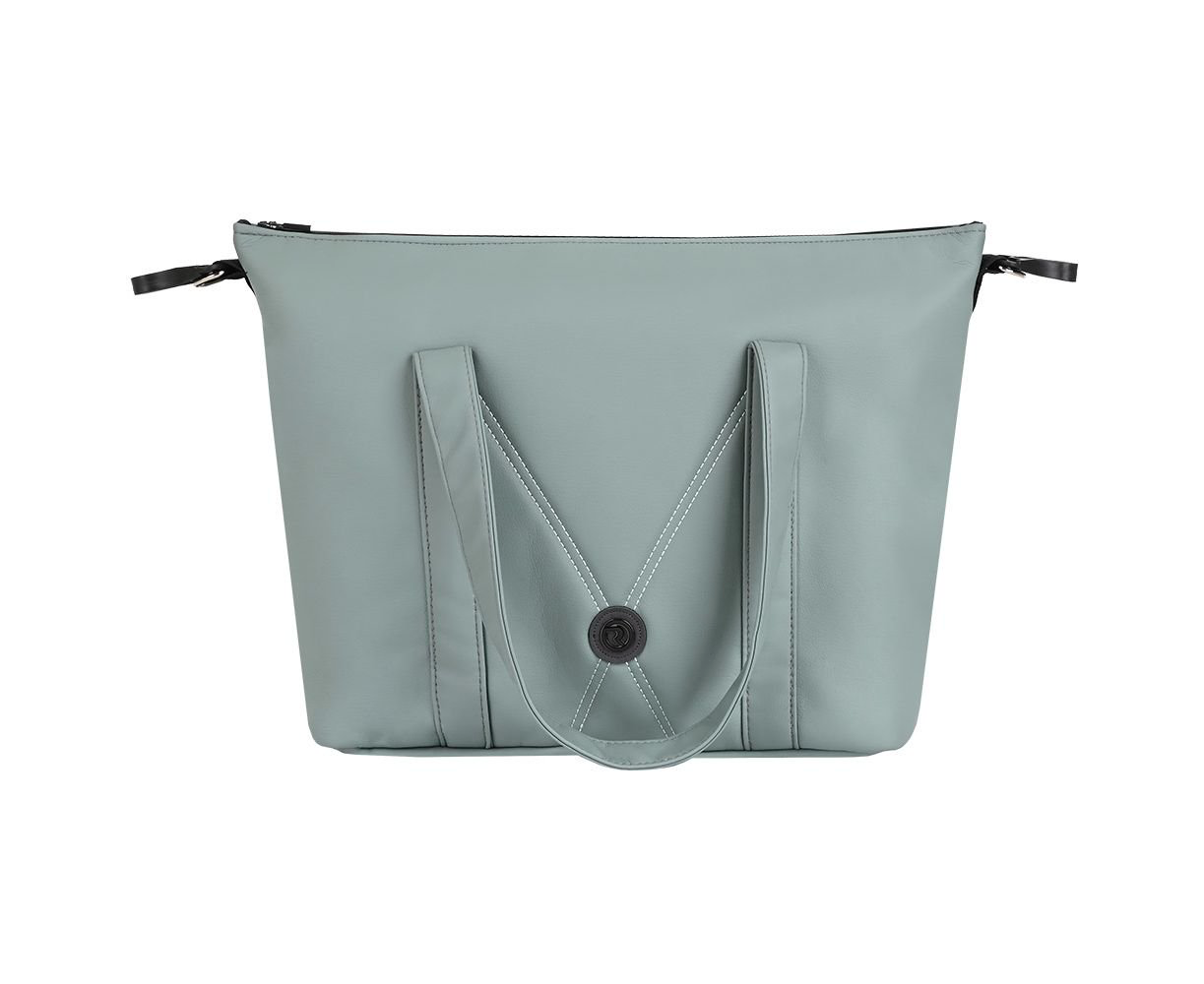 Коляска 2в1 Roan Bass Next Кожа Misti Mint/Grey купить,NaN