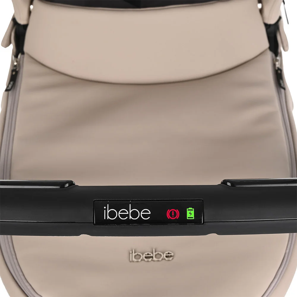 Коляска 2 в 1 Ibebe I-Stop IS21 Beige/Chrome купить,NaN