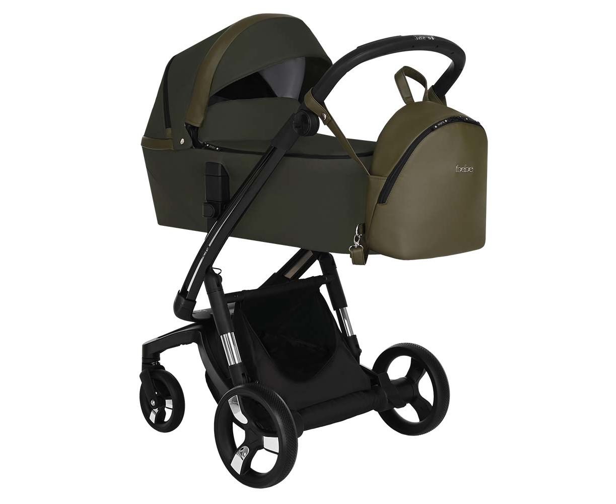 Коляска 2 в 1 Ibebe I-Stop Night Green/Black купить,NaN