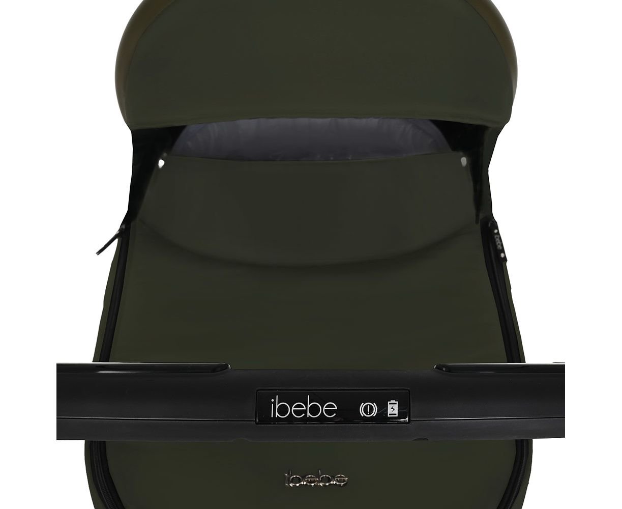 Коляска 2 в 1 Ibebe I-Stop Night Green/Black купить,NaN