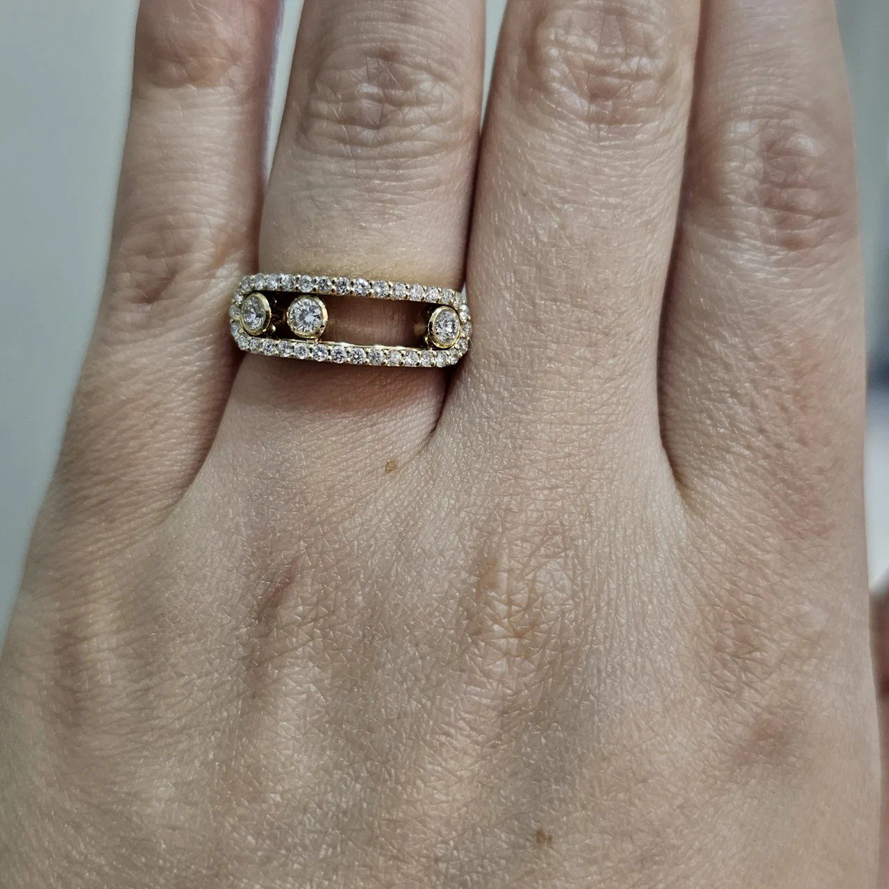 Кольцо Deimantas 109857984 16,5р 5,85гр 0,63ct. купить,NaN