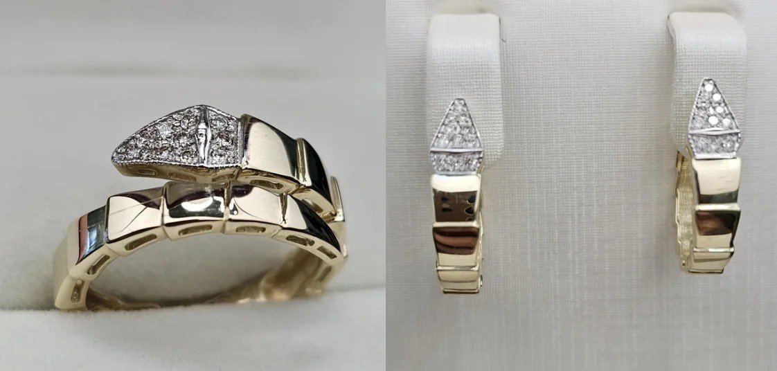 Комплект Deimantas 109858497 17р 0,088ct 0,176ct. купить,NaN