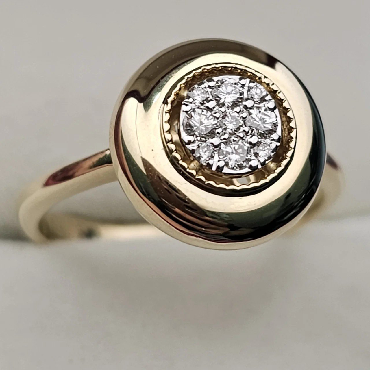 Кольцо Deimantas 109857746 19р 4,33гр 0,21ct. купить,NaN