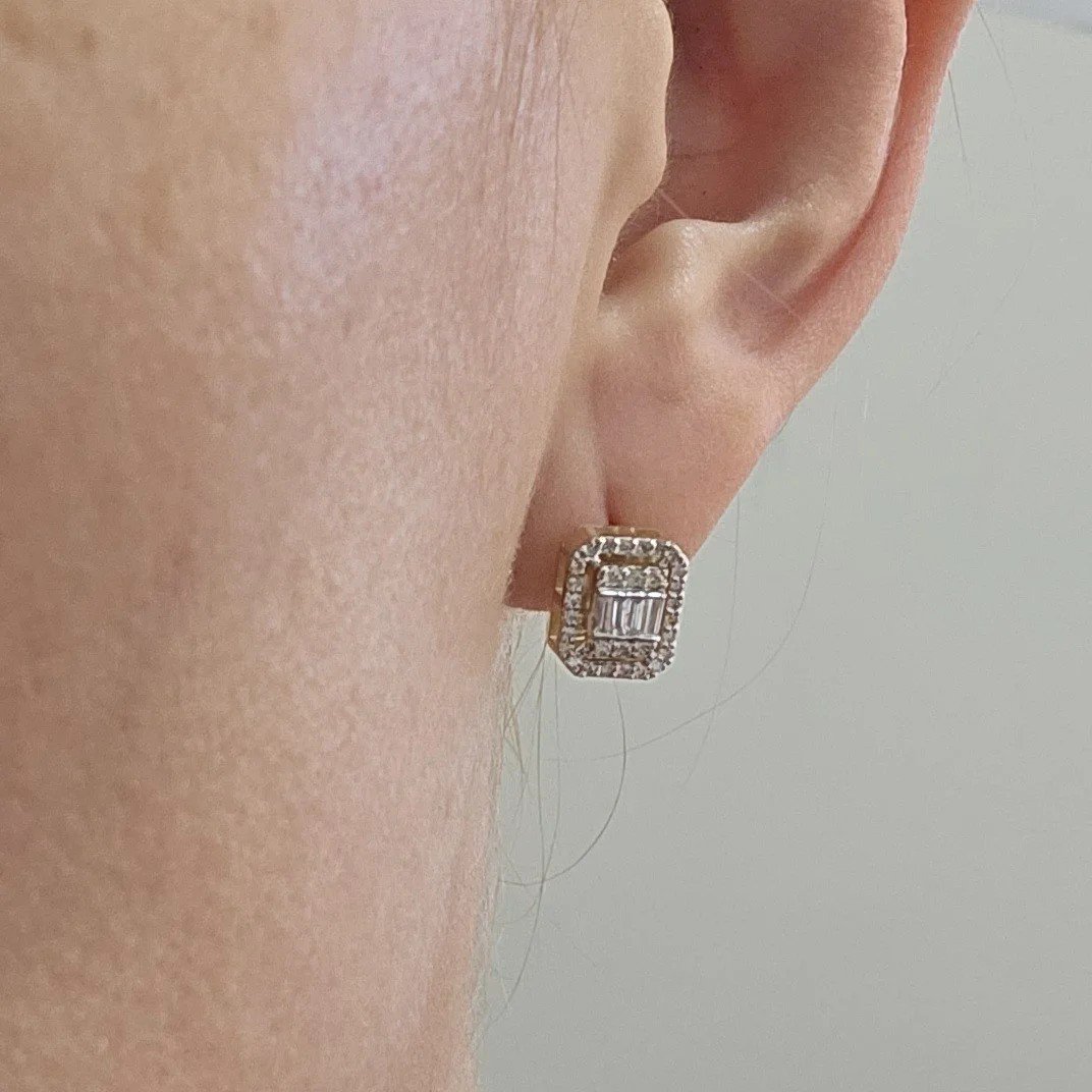 Серьги Deimantas 109857776 3,45гр 0,52ct. купить,NaN