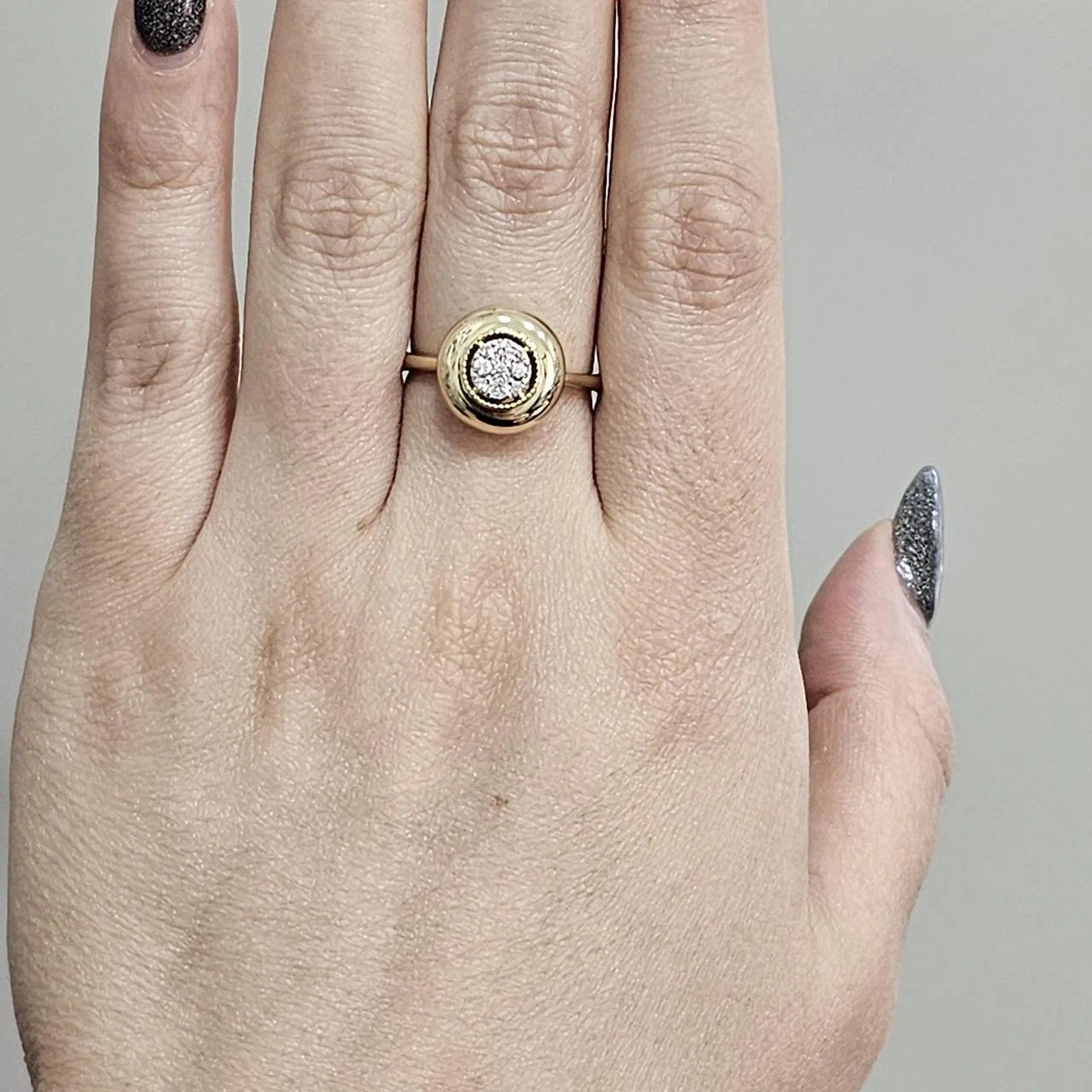 Кольцо Deimantas 109857746 19р 4,33гр 0,21ct. купить,NaN