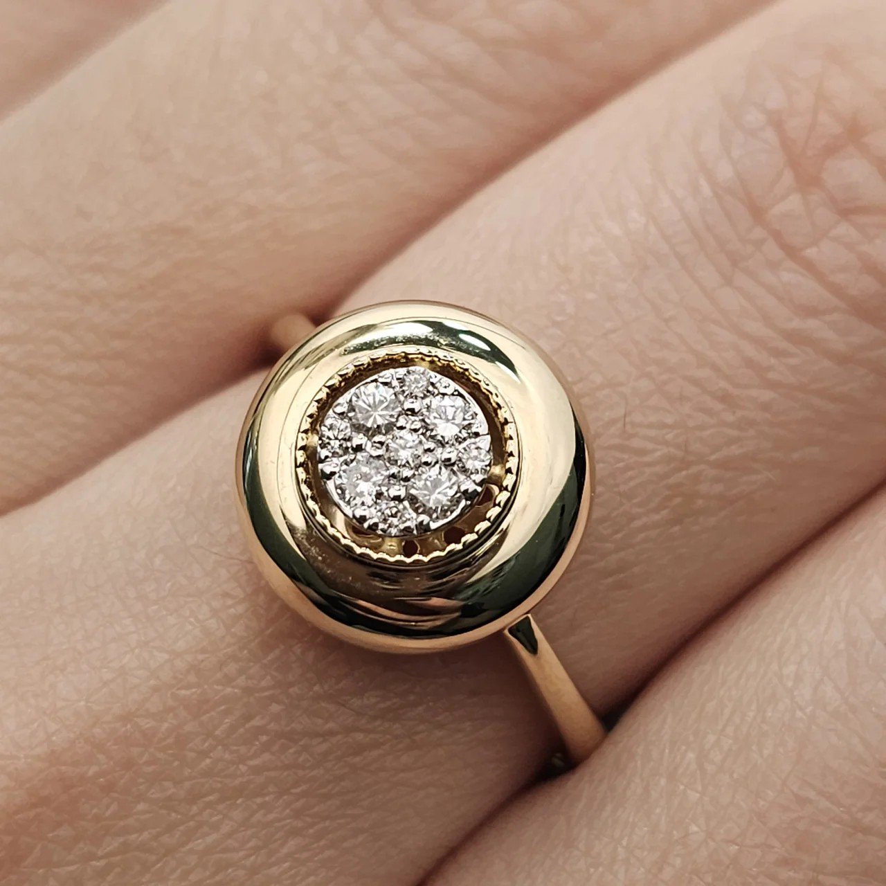 Кольцо Deimantas 109857746 19р 4,33гр 0,21ct. купить,NaN